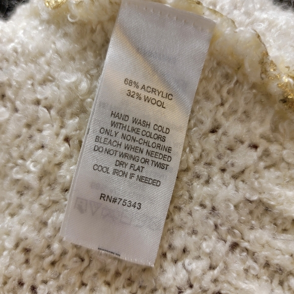 Ruby Moon Women's Cream Knit Open Cardigan Size XS - Picture 4 of 4